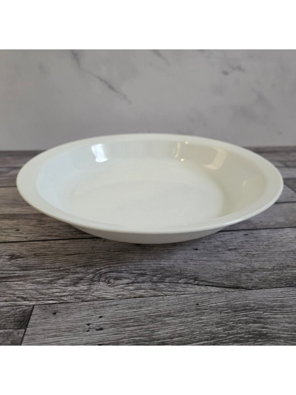 Corelle White 10-Inch Pie Plate Serving Bowl Round Durable Lightweight Classic D